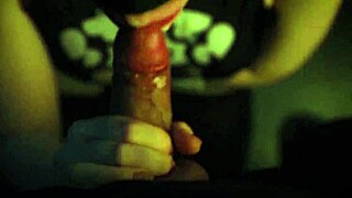 Hairy-bellied girl swallows it all