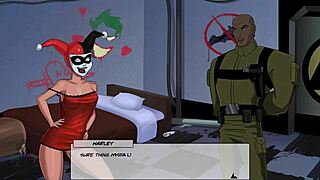 Harley Quinn in nude dancing video from Dc Comics: Something Unlimited