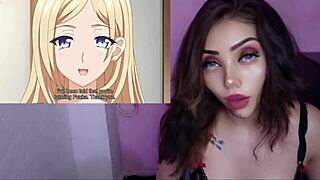 Stepmom seduces stepdaughter in hentai
