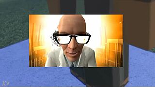 dude, them half-life bros bangin’ that roblox hottie hard!