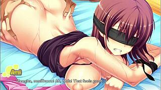 Tenioha Girls Get Pervy with Ami Route 6 Sleep Fuck Action