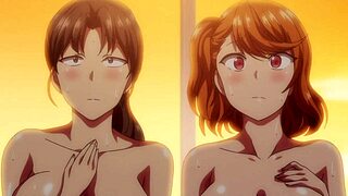Cartoon porn with rubia-haired heroine Saimin in hipnosis-themed action