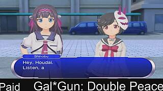 gal gun double peace episode2-1 brings double anime game moments filled with deep emotional connections and thrilling interactions