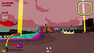 Chatting about shady lewd kart gameplay in this hentai session