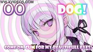 cum in 1 min or denied, ugh, hentai femdom joi quickshot!