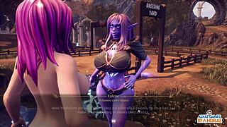 Falene's intense oral pleasure journey