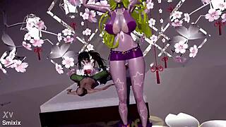 Natsumi Kyouno's tantalizing 3D adventure in hentai form