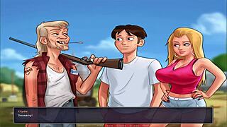 summer time saga unc part 19 with big asian tits