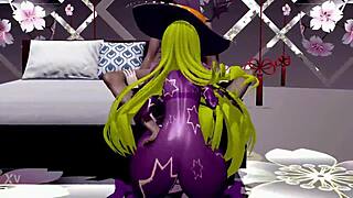 Natsumi Kyouno's tantalizing 3D adventure in hentai form