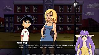 Hey, nurse in Danny Phantom Amity Park Redux caught us!