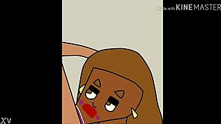 Cartoon porn with an anime theme featuring an oral sex scene
