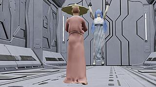 Goddess Astraea Trades Body for Freedom to Old Mage in Astlibra