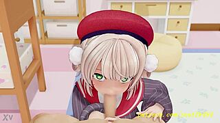 Novr MMD Uimama Blowjob in 3D Hololive