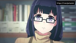 Perverted protagonist in hentai series