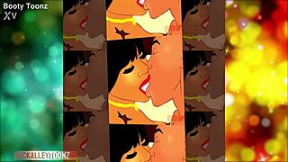 Beautiful cartoon porn with an amazing ass fuck scene