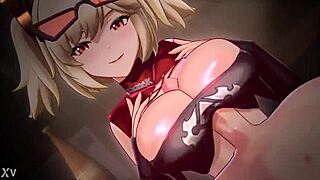 Voc� e burnice est�o se divertindo com cowgirl riding on big cock