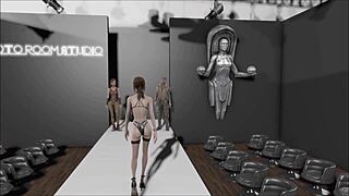 Cartoon adult video of Fallout 4 pornstar fashion