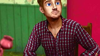 Elle's Intense Kitchen Encounter in 3D Hentai