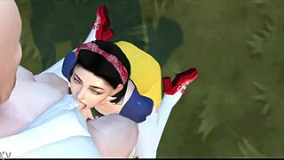 Rachel z as Snow White