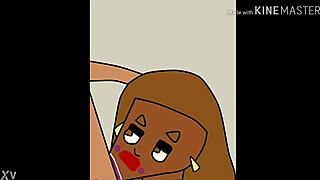 Cartoon porn with an anime theme featuring an oral sex scene