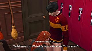 harry potter 3d hentai au 6 preview gets naughty in sims world. explore wild fantasies now!