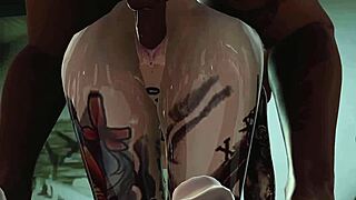 brincando no midnight3d gets intense with wild fucking in anime style