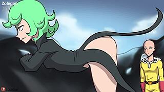 Tatsumaki fucks Saitama in uncensored One Punch Man hentai