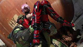 משחק בסגנון אנימה עם אלמנטים הנטאיים חרמניים