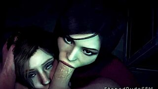 Sfm compilation of blowjob and pussy action with ass focus - what's your favorite scene in this wild mix?