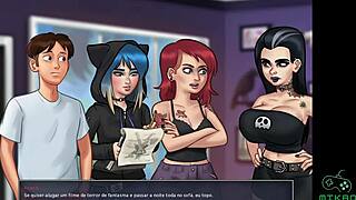 Summertime Saga episode special – Halloween Odette