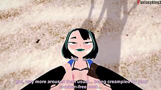 Gwen Gets Fucked on the Beach in Total Drama Fantasy. Full Scene by FantasyKing3!