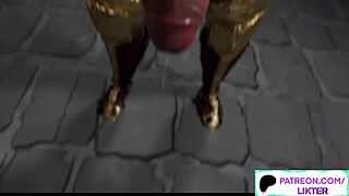 3D Futanari Dick for Superwoman