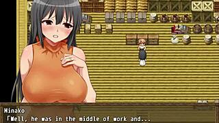 Minako's Emotional Cheating in Hentai Game