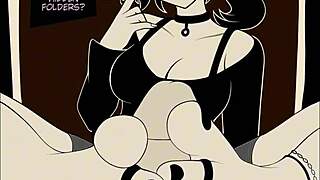 Ashley Graves Delivers Stunning Footjob Animation by Cooldud114 and Sachifufu