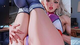 Exclamatory-Provocative Wow, these thick Backalleytoonz vixens with huge butts are unreal! Can't look away from those curves!