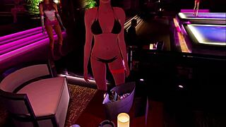 vr paradise pole dance with anime dancing 😊