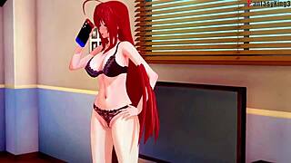 Hs dxd ntr madness 3 with akeno and rias