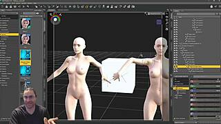 Curvy women in 3D porn