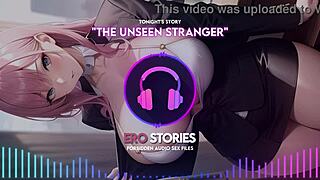 ero stories: the unseen stranger whispers seductive healing in audio asmr