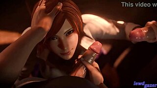 Asuka Kazama caught in a steamy threesome with deep action. What's her next move?