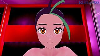 Yo, Liko and Nemona Nemo are having intense Pokémon POV sex in 3D hentai!