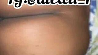 Young Latina gives a hardcore blowjob and fuck