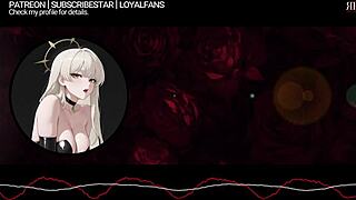 Blonde milf mistress teases with strapon in erotic femdom chastity audio!