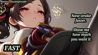 Ever wondered about hentai joi obedience to Chiori in part one with that ruined orgasm twist?