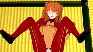 I crave Asuka in her tight suit needing hot sex