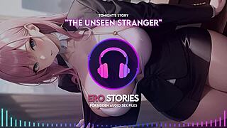 ero stories: the unseen stranger whispers seductive healing in audio asmr
