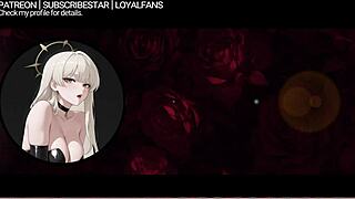 Blonde milf mistress teases with strapon in erotic femdom chastity audio!