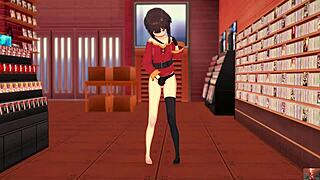 19-YEAR-OLD MEGUMIN COSPLAYER DELIVERS a SENSUAL SELF-EXPLORATION SHOW