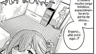 Beautiful adult step-sister with large breast and curvaceous behind in animated hentai