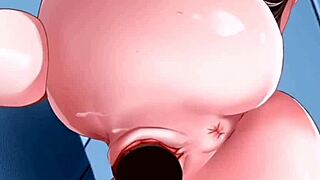 Hey, this gorgeous hentai babe takes a hard cock!